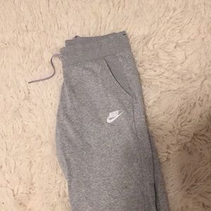 Grey, Nike sweatpants